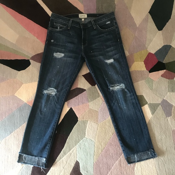 Current/Elliott Denim - Current/Elliott The Uneven Cut Skinny Jean